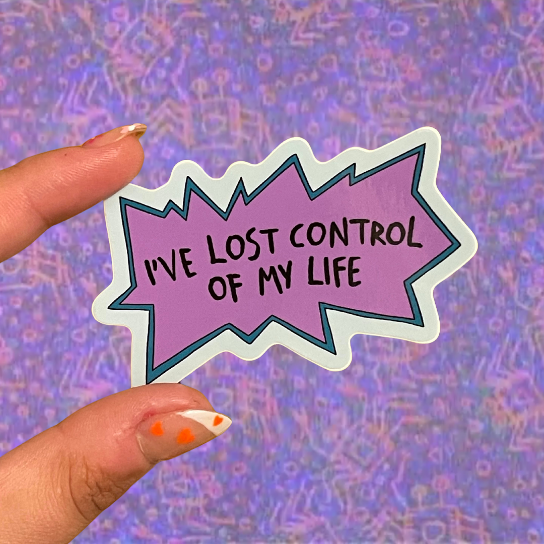 Lost Control Sticker