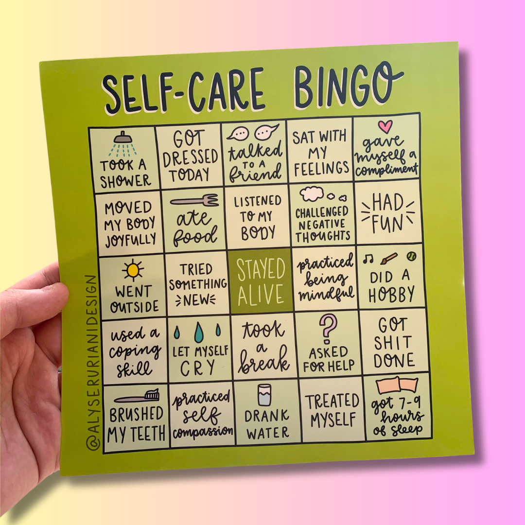 Self Care Bingo Print
