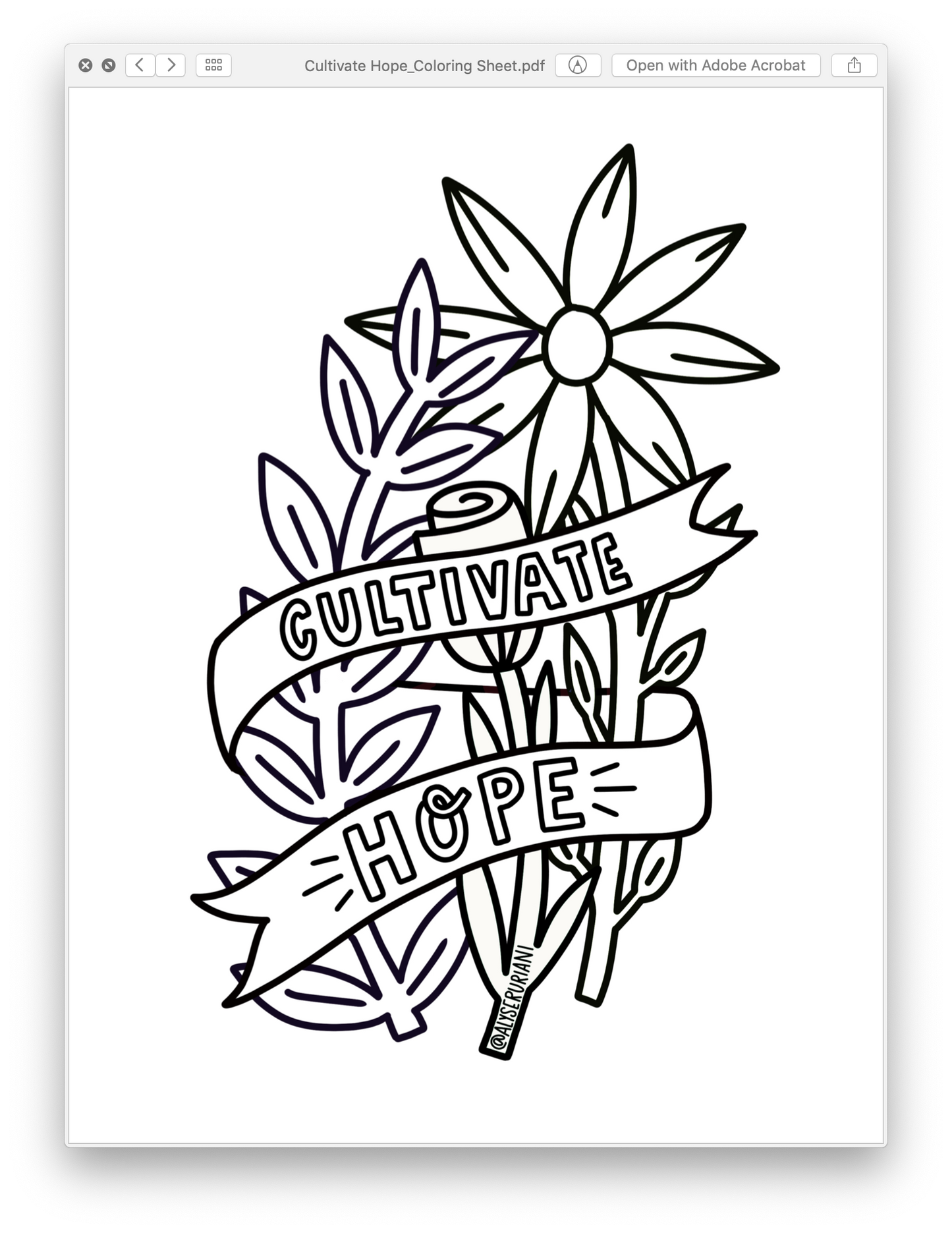 Coloring Sheets: Digital Download