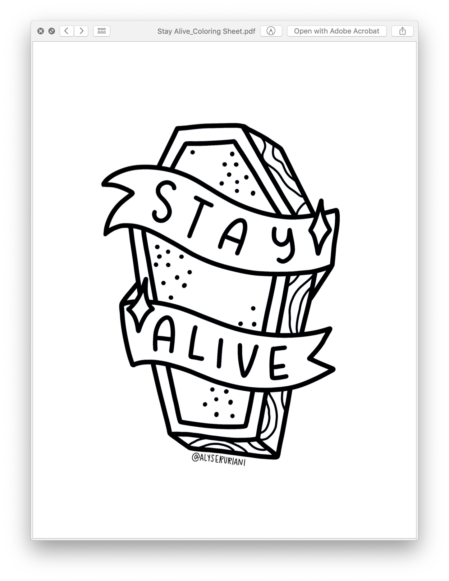 Coloring Sheets: Digital Download