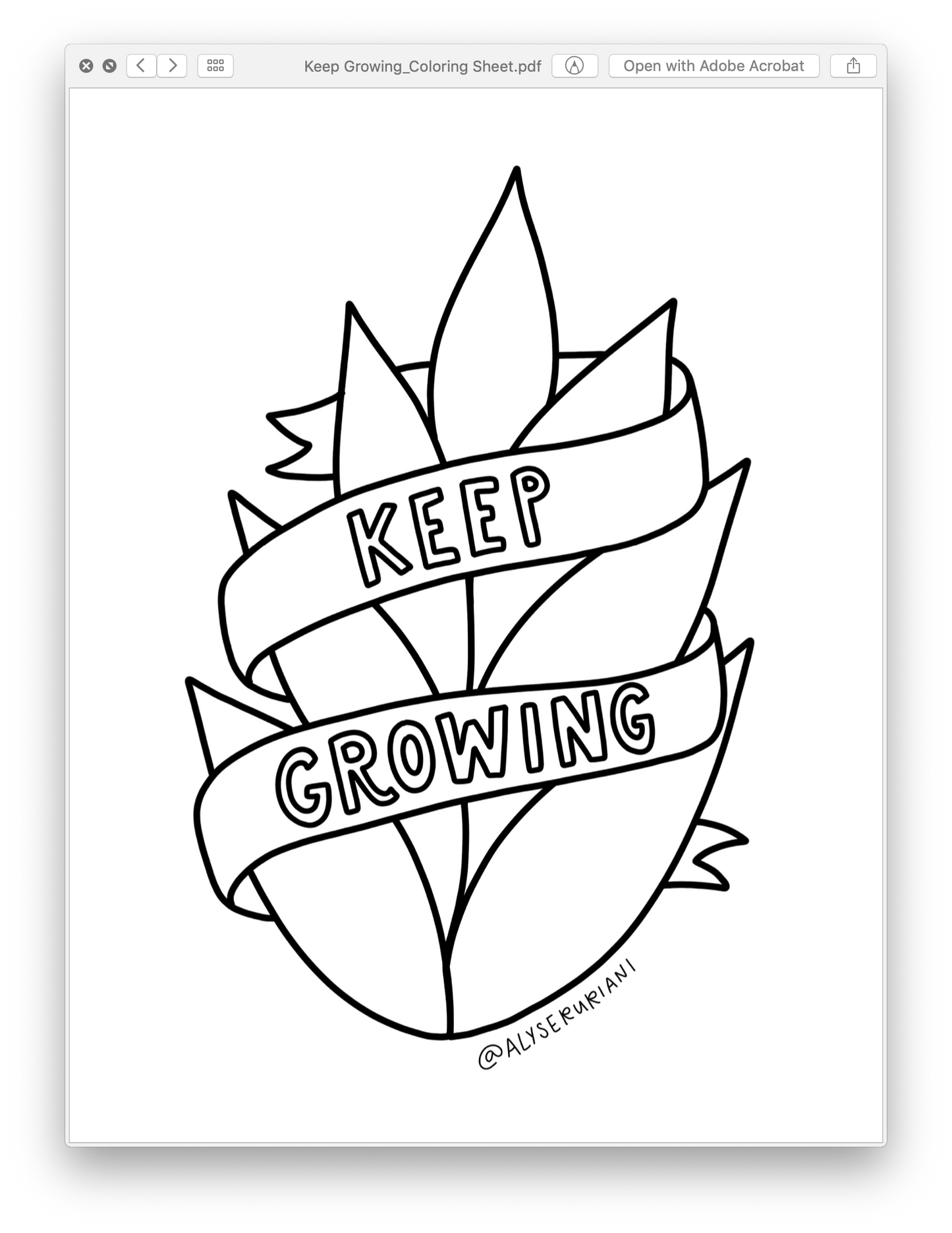 Coloring Sheets: Digital Download
