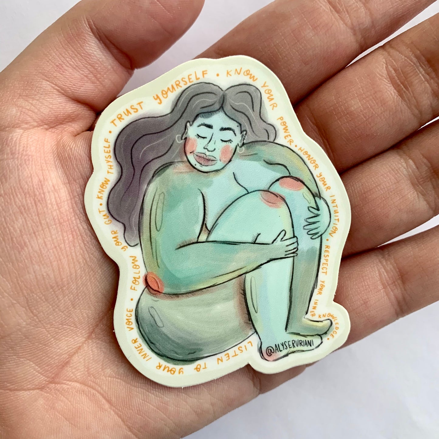 Trust Yourself Sticker